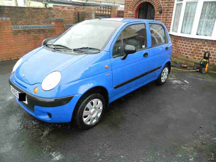 Daewoo Matiz SE 5 Door 0.8 ltr Petrol 2002 Manual Blue