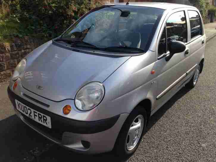 Daewoo Matiz SE 5dr 0.8 2002 02 reg, Hatchback Silver, Clean car, Low Insurance