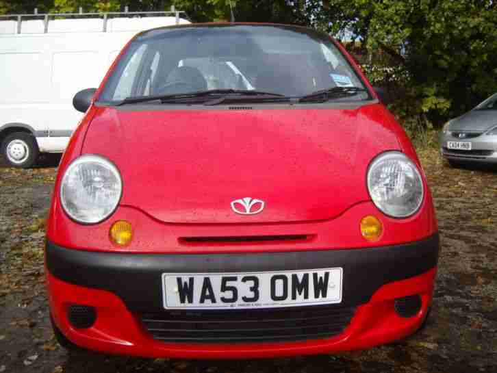 Daewoo Matiz Xtra 53 plate- FSH available