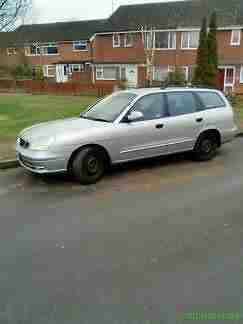 Daewoo Nubria 1.6. Daewoo car from United Kingdom