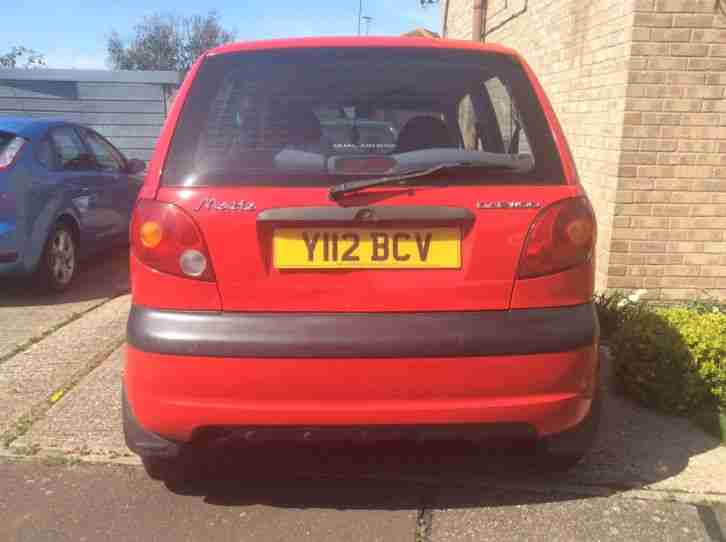 Daewoo matiz 2001