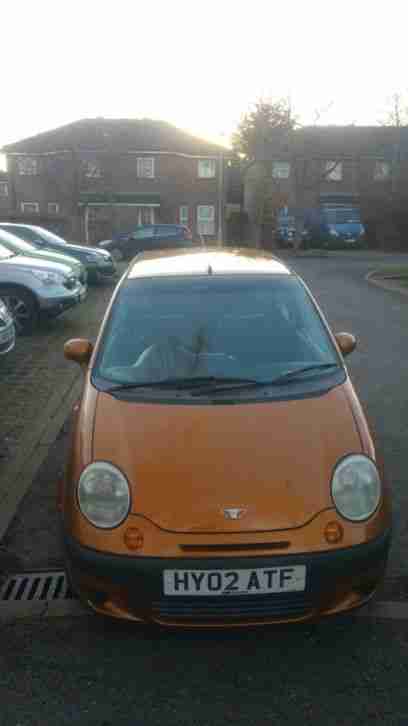 matiz EZ plus 5 door hatchback 796CC