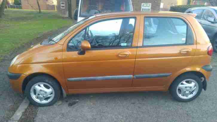 Daewoo matiz EZ plus 5 door hatchback 796CC petrol 49755 millage
