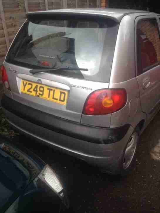 Daewoo matiz for sale.