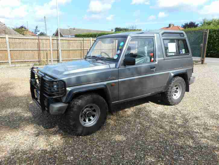 Daihatsu 4 track 2.8tdl 1992 K Reg Genuine sale