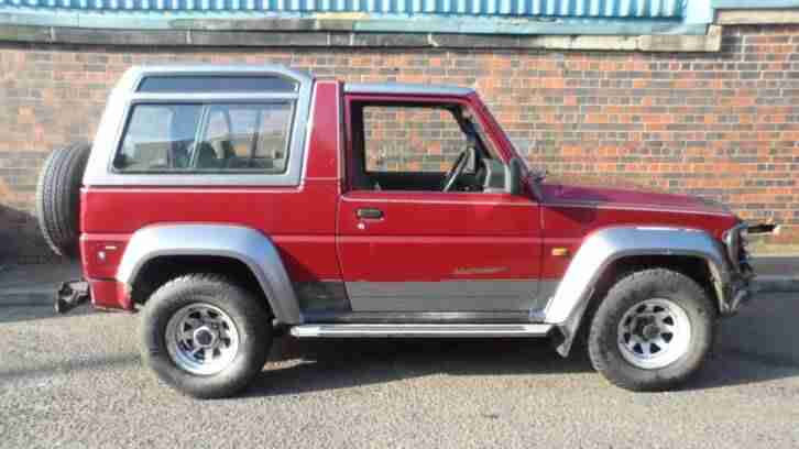 Daihatsu 4trak Independent TDX, 2.8 Diesel, accident damaged repairable salvage