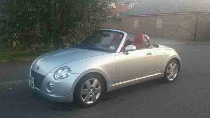 Daihatsu Copen 0.7 2004 Silver Leather Heated Seats Petrol ONLY 46,622 MILES