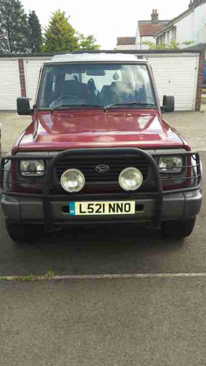 Daihatsu Fourtrak 2.8 TDX Indepentant good drive