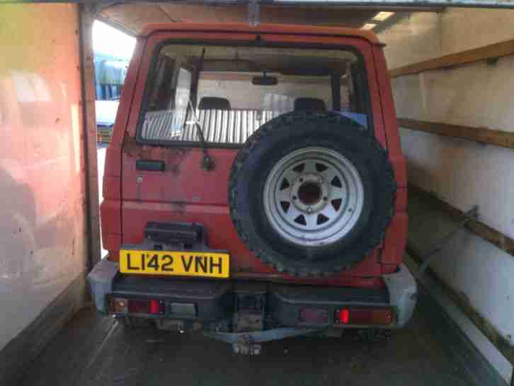 Daihatsu Fourtrak 2.8D Fieldman DS Green Laner/Off Road Fun / spares or repair