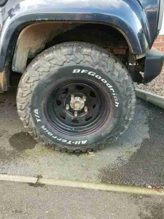 Daihatsu Fourtrak 4x4 Hunting Truck, £600 tyres, No MOT