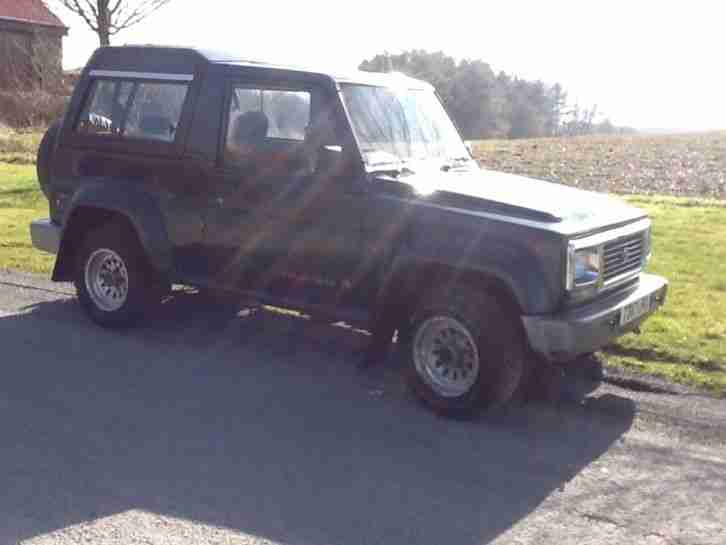 Daihatsu Fourtrak, very good example!