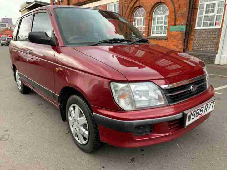 Daihatsu Grand Move 1.6 Petrol Manual Bargain Tow Bar Quick Sale 5dr Red Mot