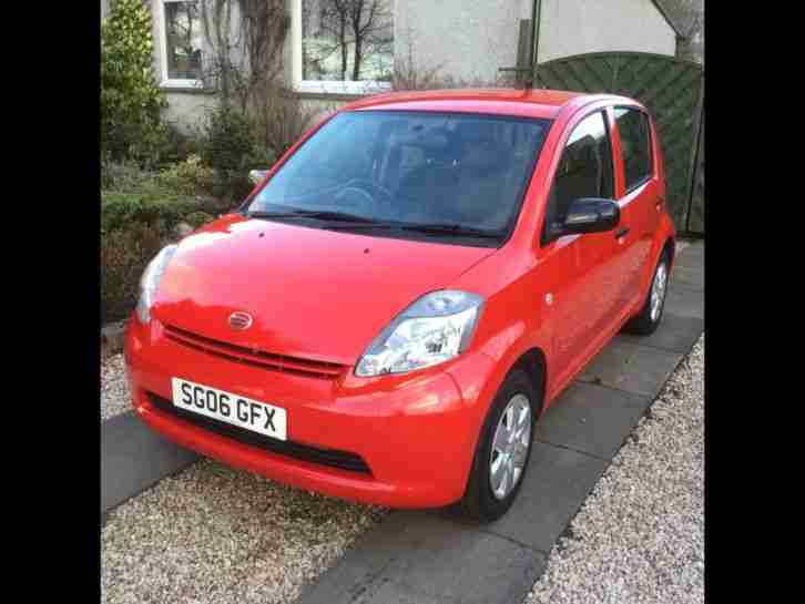 Daihatsu Sirion 1.0. Daihatsu car from United Kingdom