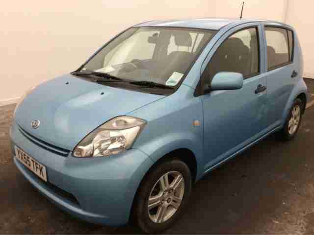 Daihatsu Sirion 1.0 SE 5 DOOR HATCHBACK 46000 MILES 55 2005