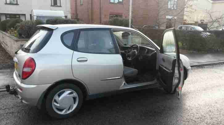 Daihatsu Sirion 1.0. Daihatsu car from United Kingdom
