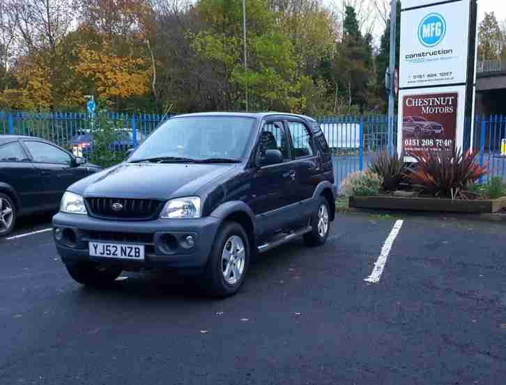 Daihatsu Terios 1.3 Petrol 2002 4x4 In Black