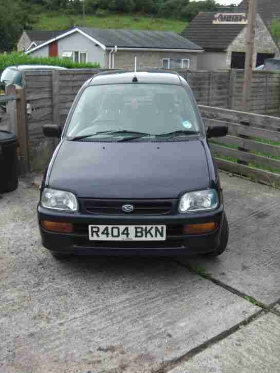 Daihatsu Cuore 847cc. Daihatsu car from United Kingdom