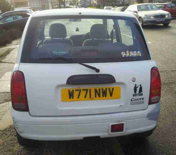 Daihatsu cuore automatic 2000 mot drive away great little runner