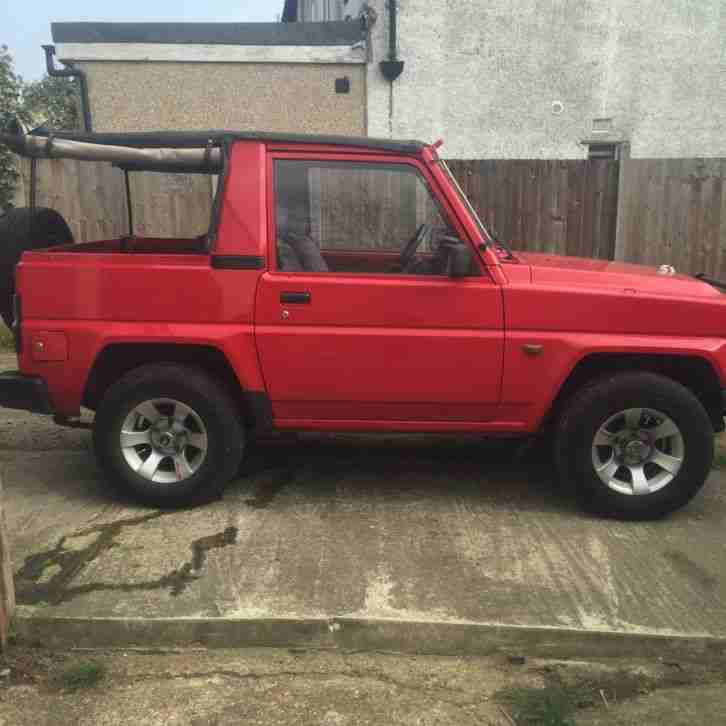 Daihatsu Rocky 4x4. Daihatsu car from United Kingdom