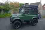 Defender 90 Land Rover 4x4 Overland