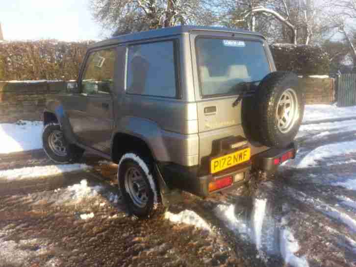 Diahatsu Fourtrak TDS 4x4 Fieldman, 3.5t towing, tow horsebox etc