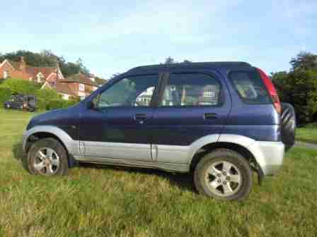 Diahatsu Terios 1998 1300cc Petrol Manual. MOT failure.