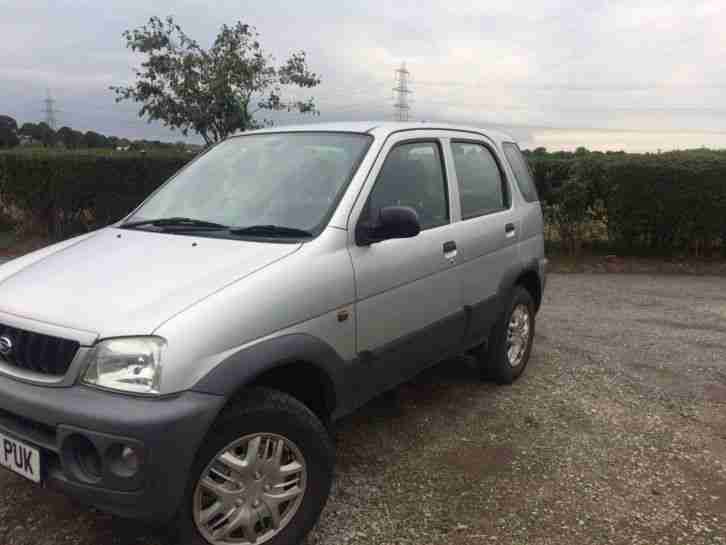 Diahatsu terios 1.3. Daihatsu car from United Kingdom