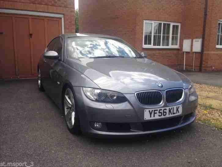 E92 2006 BMW 325I SE GREY RED M SPORT SEATS COUPE BLUETOOTH NOT 320 D 335i 330 I
