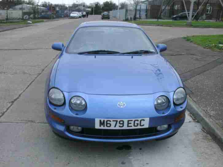 EXCELLENT LOW MILEAGE 1995 TOYOTA CELICA 2.0 GT IN PURPLE BLUE 73K LONG MOT