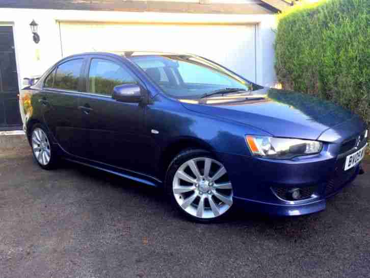 **EXQUISITE** 2009 MITSUBISHI LANCER GS4 DI-D BLUE 6 SPEED MANUAL 5 DOOR SALLON