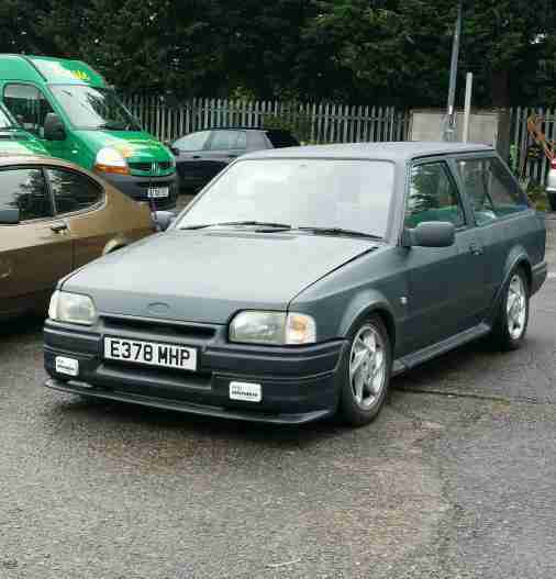 Escort estate (rare 3 door) with 1.8 zetec