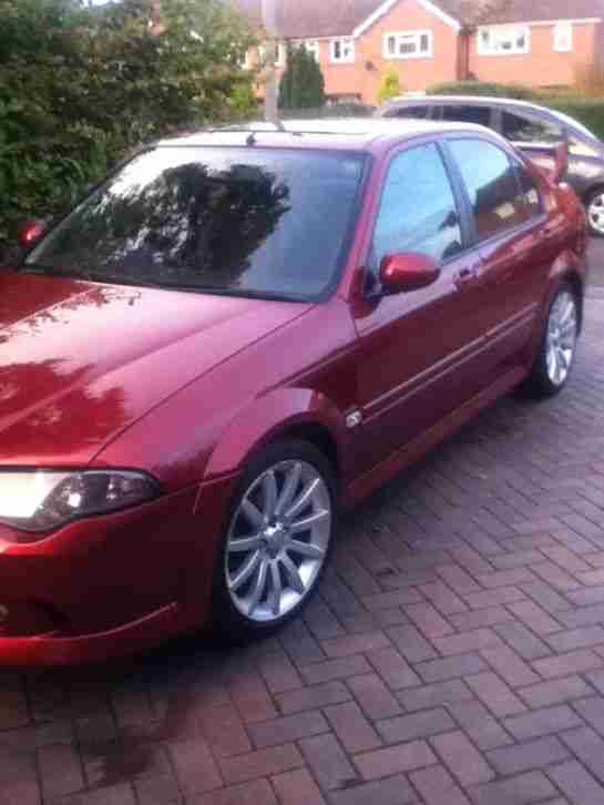 FACELIFT MG ZS+SALOON IN RED 1.8 WITH FULL 180 BODY KIT