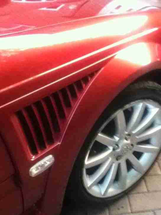 FACELIFT MG ZS+SALOON IN RED 1.8 WITH FULL 180 BODY KIT