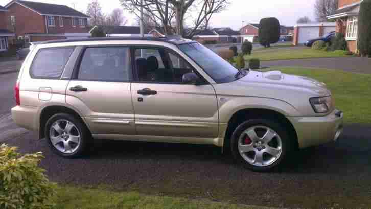 FANTASTIC 2003 SUBARU FORESTER XT 2.0 TURBO GOLD 17" ALLOYS