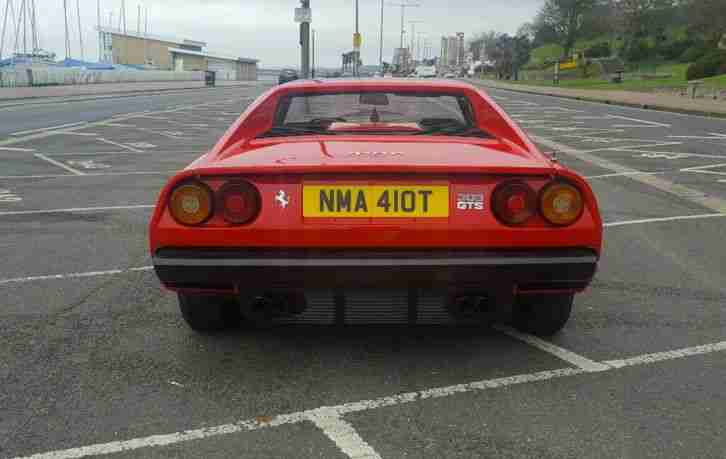 FERRARI 308 GTS 1979 RARE CARBURETTOR MODEL. FSH 53236 MILES