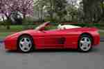 348 Spider, 1997 'P' Reg, Red Cream,