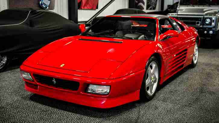 FERRARI 348 TS CHALLENGE year 1992 #12 John Wayne Ex Race Car