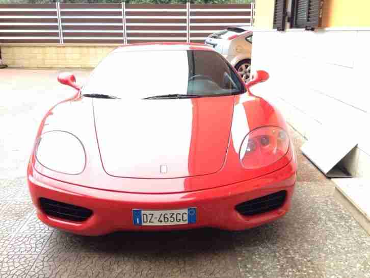 FERRARI 360 F1 LHD FULLY ORIGINAL SHOWROOM CONDITIONS FULL FERRARI HISTORY