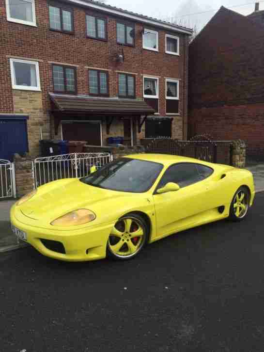 FERRARI 360 MODENA VGC . MANUAL. LHD. may px MERCEDES S CLASS, CLS ,BMW 7 SERIES
