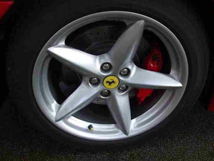 FERRARI 360 SPIDER ROSSO RED WITH CREMA LEATHER 17K MILES STUNNING ORIGINAL
