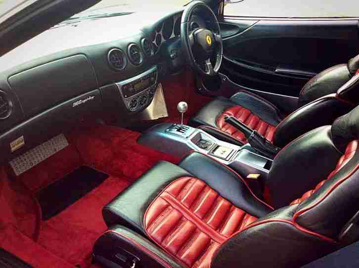 FERRARI 360M SPIDER-RHD MANUAL-MEGA CAR-TOTAL HISTORY+JUST SERVICED 911 M5 AMG