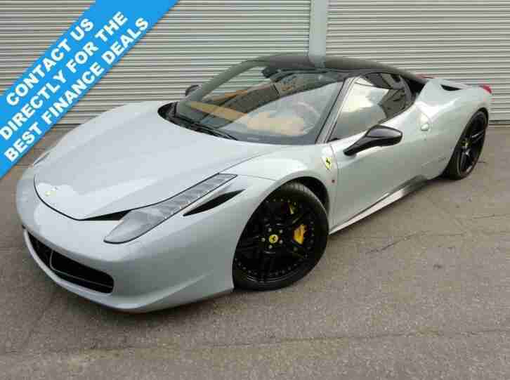 FERRARI 458 4.5 ITALIA DCT 2D AUTO 570 BHP GOOD AND BAD CREDIT CAR FINANCE