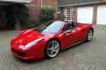 458 SPIDER DCT 3000 MILES MASSIVE