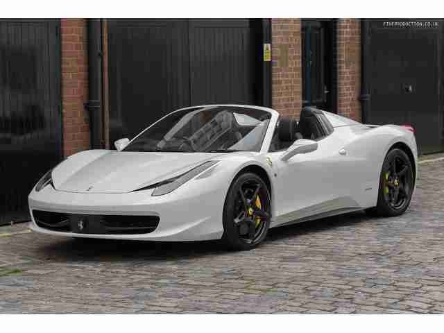 458 SPIDER RIGHT HAND DRIVE