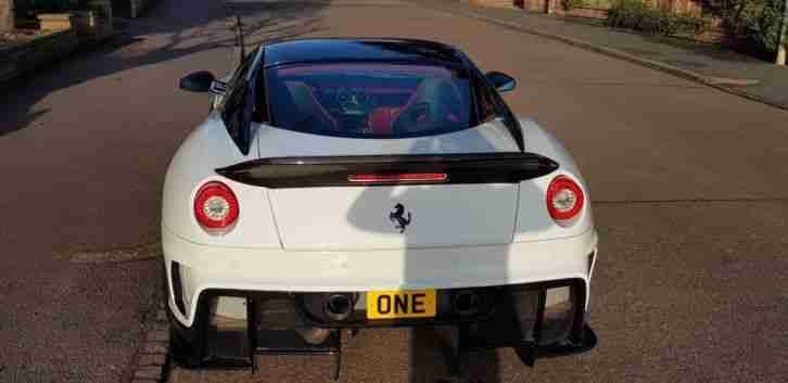 FERRARI 599 GTB 2007 LHD F1 6.0 AUTO WHITE CARBON - ONLY DONE 18,000 MILES!!!