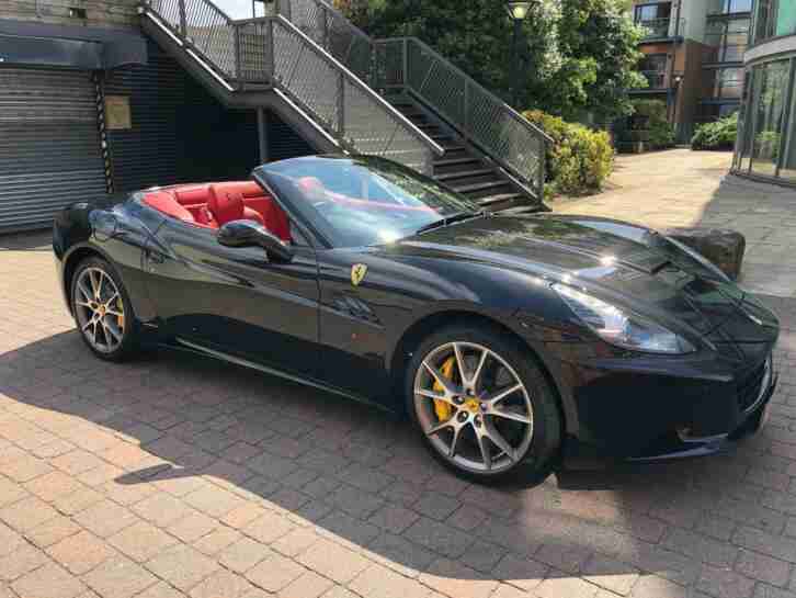 FERRARI CALIFORNIA 2011 4.3, 2 PLUS 2, FULL FERRARI HISTORY, RED LEATHER (2011)