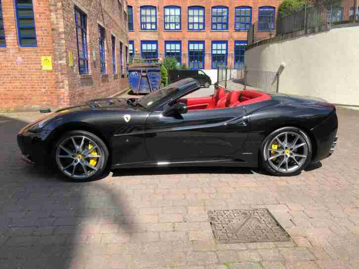 FERRARI CALIFORNIA 2011 4.3, 2 PLUS 2, FULL FERRARI HISTORY, RED LEATHER (2011)