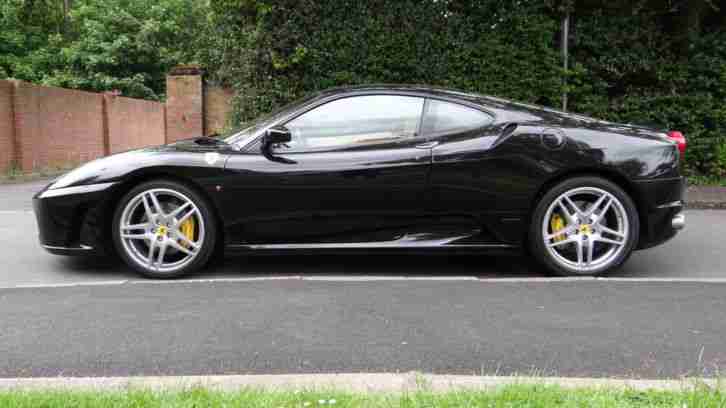 FERRARI F430 F1 COUPE. 2006 55 Reg. Black with Tan Leather. 22000 miles FSH