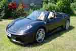 F430 F1 SPIDER BLACK FSH 2006 06