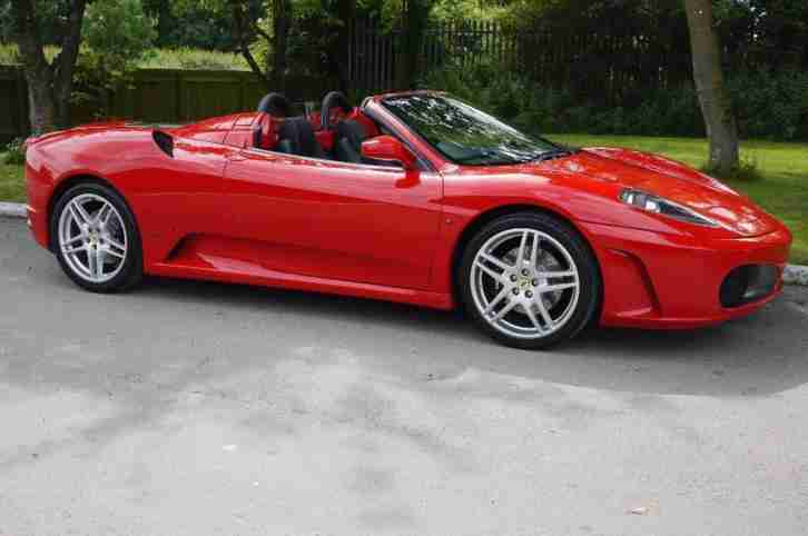 F430 F430 Spyder F1, Red, Auto,